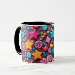 Un choc de sucre perturbé Mug dans la sucrerie Pop