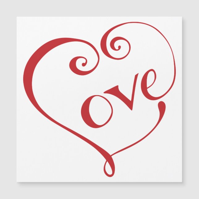 Un cœur fait d'amour sur la Place Rouge (Devant)