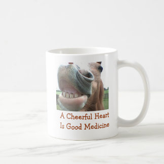 Un coeur gai est bonne tasse de médecine