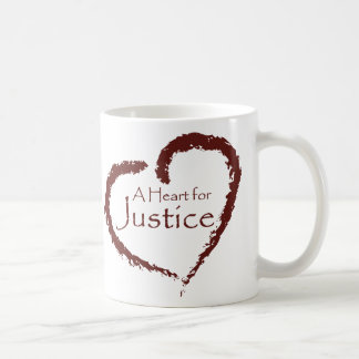 Un coeur pour la tasse de justice