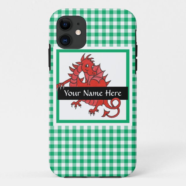Un Coque Red Dragon 5/5s mignon pour personnaliser (Dos)