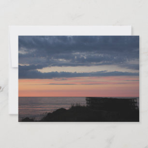 Un coucher du soleil de Scotian de nova