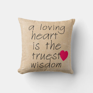 Un Coussin à Cœur avec Amour