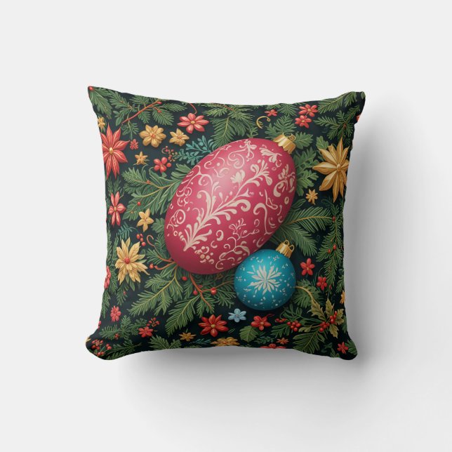 Un coussin à la mode Noël (Recto)