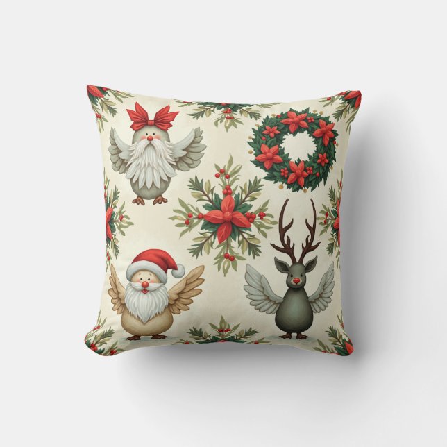 Un coussin avec Père Noël dessus (Recto)
