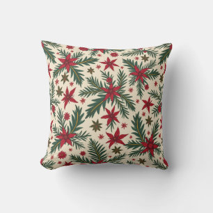 Un coussin chaud à l'ambiance Noël et hiver