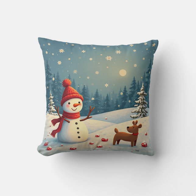 Un coussin chaud dans la neige (Recto)