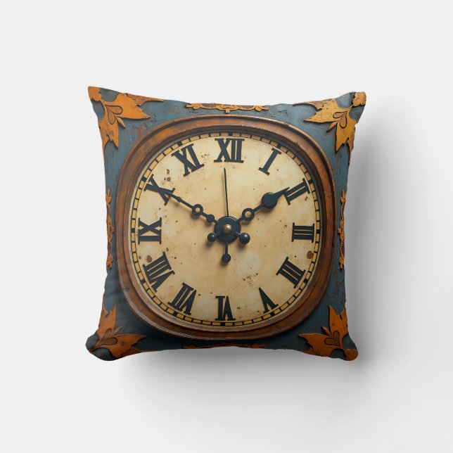 un coussin coussin à horloge (Recto)