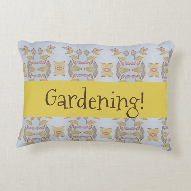 Un Coussin de jardinage (Dos)