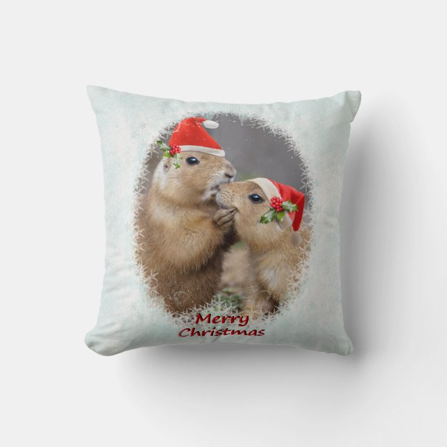 Un Coussin de Noël Kiss (Recto)