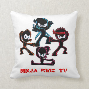 Un coussin de télévision Ninja kidz a été conçu.