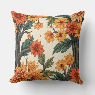 Un coussin douillet à l'ambiance automne.