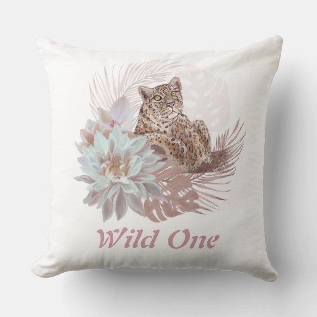 Un Coussin léopard sauvage (Recto)