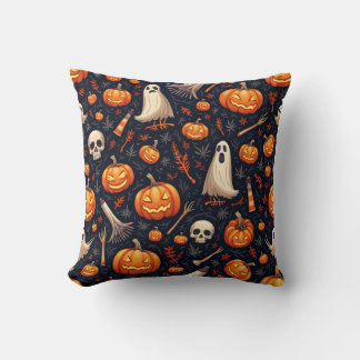 Un coussin qui est bon pour Halloween