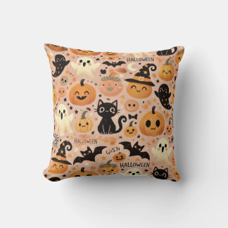 Un coussin qui ressemble à Halloween