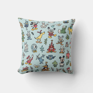 Un coussin qui rêve avec un personnage adorable