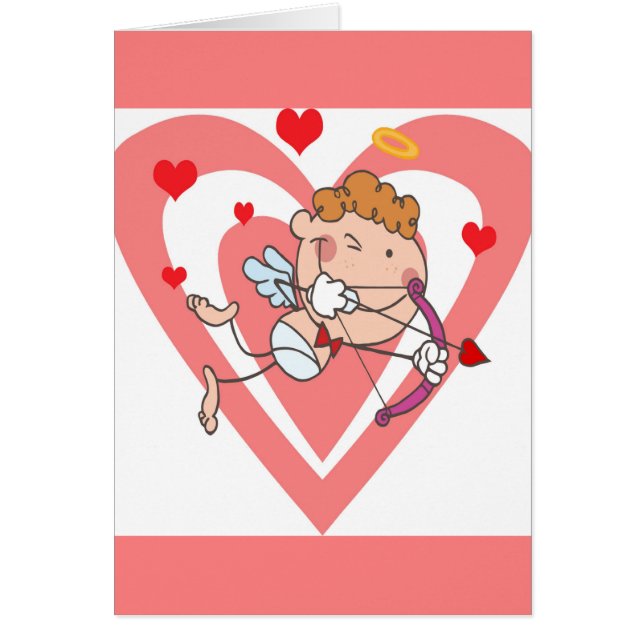 Un cupidon de halo avec le tir à l'arc (Devant)
