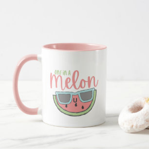 Un Dans Une Mug De Melon