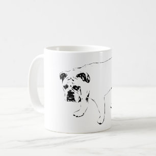 Un Début Doux, Tasse d'Art Bulldog