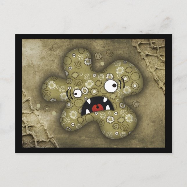 Un déjeuner boueux ! Carte postale (Devant)