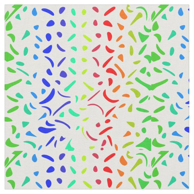 Un design abstrait élégant en tissu multicolore (Fermer)
