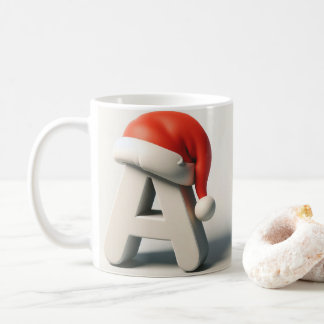 Un design de Noël pour mug à lettre Design festif