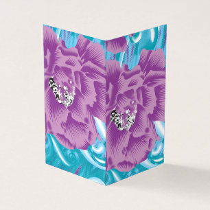 Un design de textile vibrant mettant en vedette du