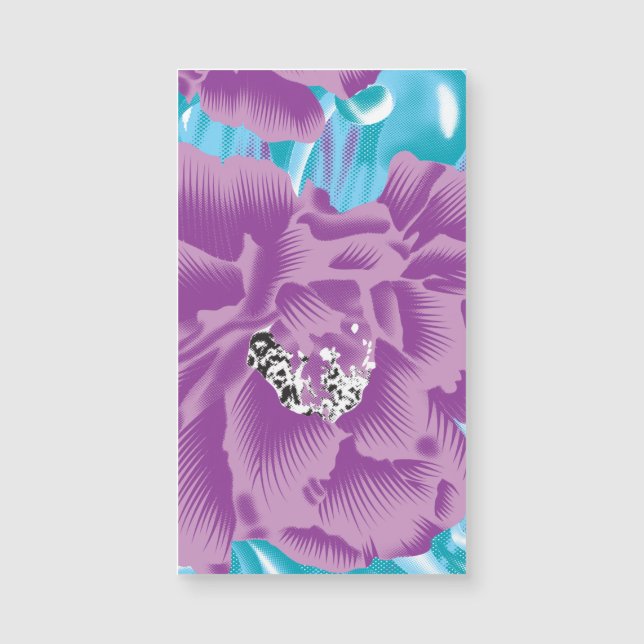Un design textile vibrant mettant en vedette du vi (Devant)