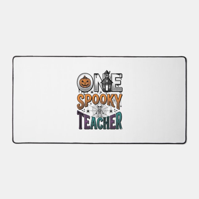Un design vectoriel Halloween d'un professeur effr (Recto)