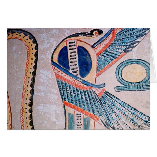 Un dieu de cobra, égyptien (Devant horizontal)