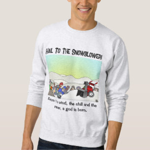 Un dieu est né Sweatshirt pour hommes