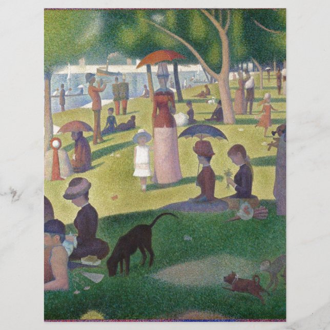 Un dimanche après-midi sur l'île de La Grande Jatt (Devant)