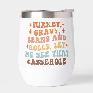 Un Dîner Rétro D'Action De Grâce