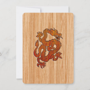 Un dragon en Bambou oriental