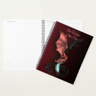 Un dragon rouge