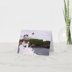 Un éclat de coeur à Nubble Light à Cape Neddic