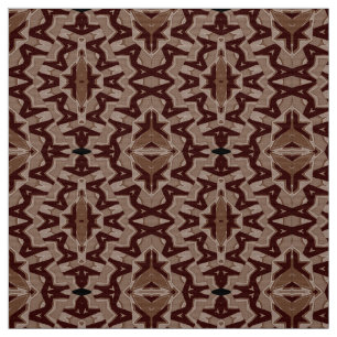 Un élégant motif en tissu marron classique
