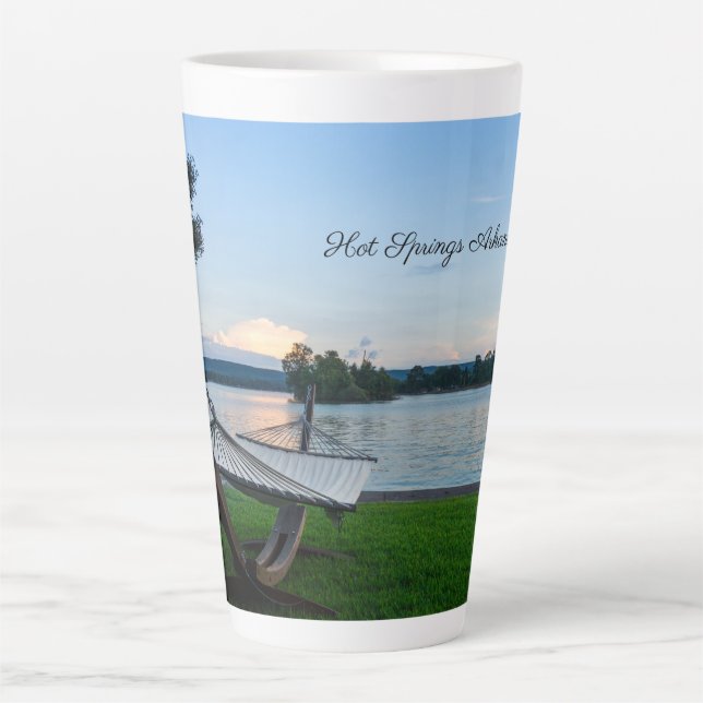 Un Endroit Pour Se Détendre Latte Mug (Devant)
