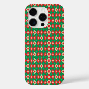 Un étui de téléphone présentant un motif géométriq