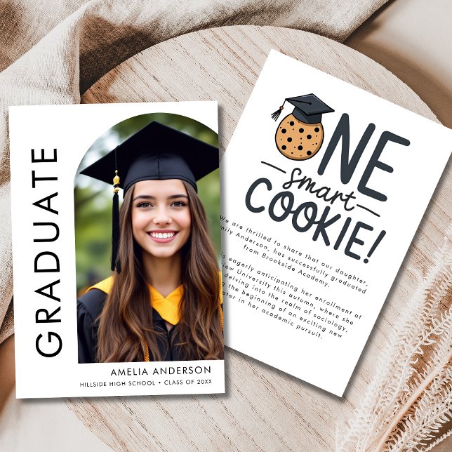 Un Faire-part de photo Smart Cookie (Créateur téléchargé)