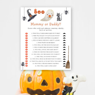 Un fantôme mignon - jeu de baby shower maman ou pa