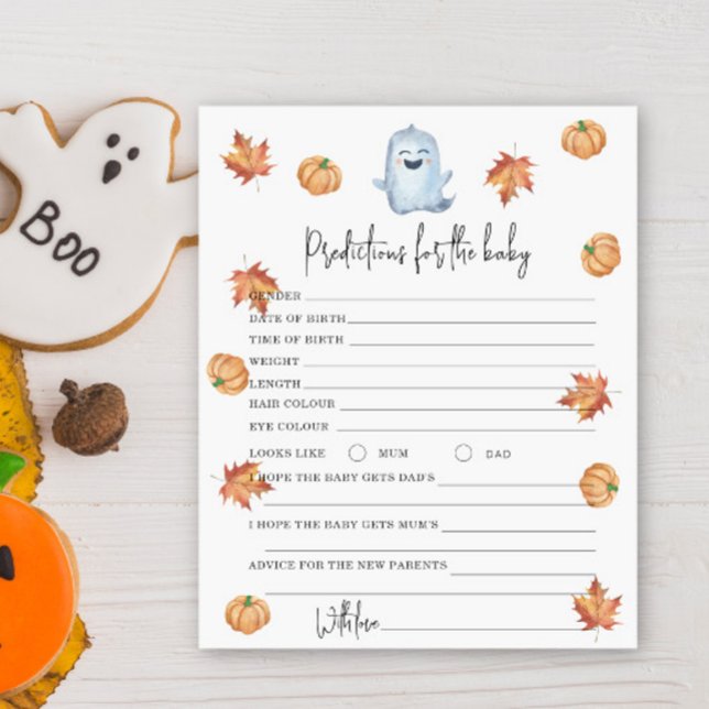Un fantôme mignon - prédictions et conseils bébé (Créateur téléchargé)
