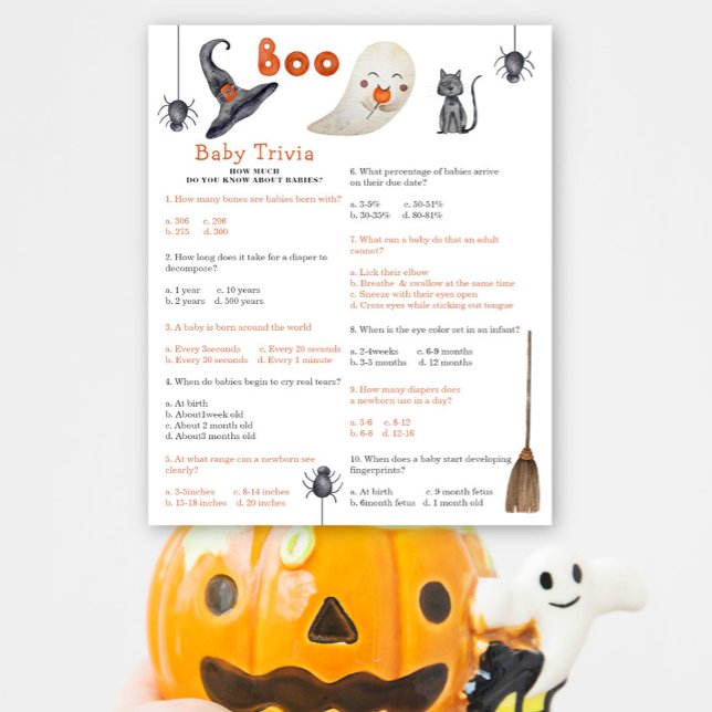 Un fantôme mignon - Trivia de bébé | Jeu Baby show (Créateur téléchargé)