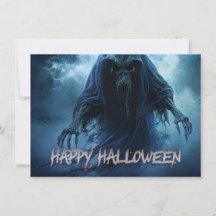 Un fantôme noir dans un paysage désarmé - Hallowee