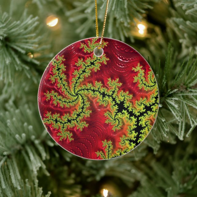 Un Fleuve Traverse Sa Décoration En Céramique (Arbre)