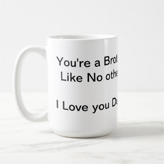 un frère n'aiment aucune autre tasse
