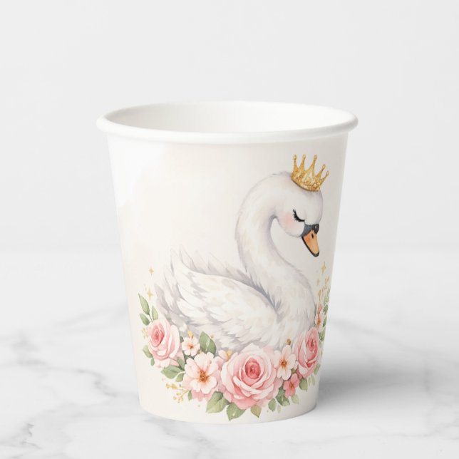 Un gobelet en papier One Sweet Swan (Recto)