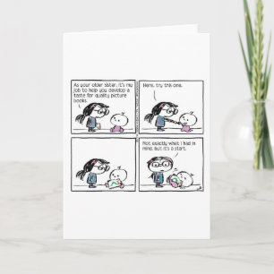 Un goût pour la carte de livres d'images pour des