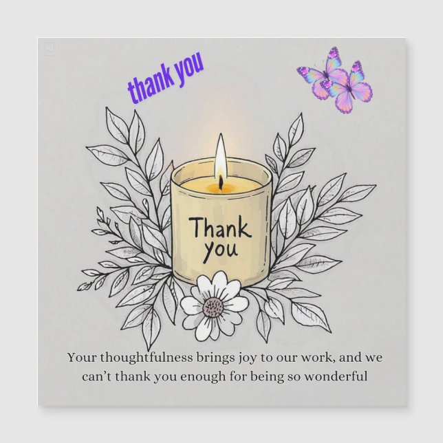 Un grand Merci (Devant)