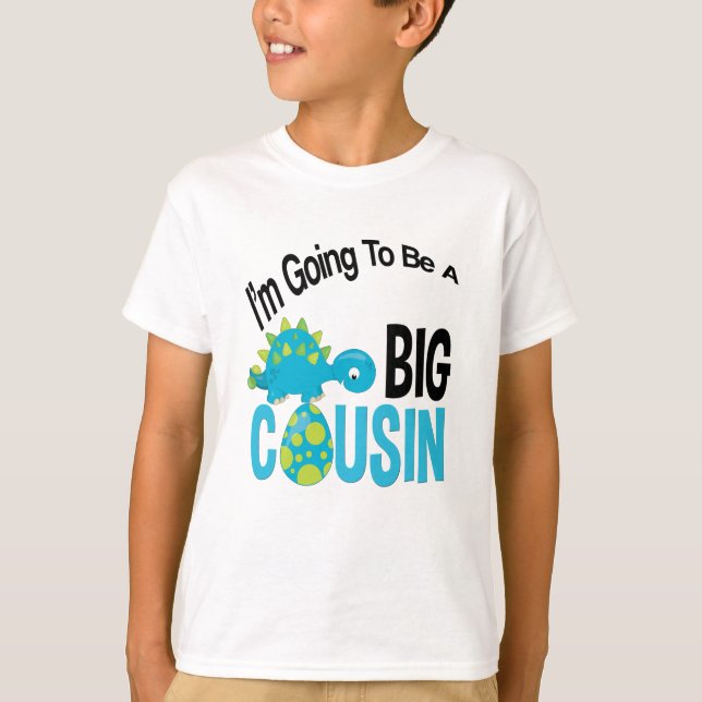Un grand t-shirt cousin dinosaure (Devant)